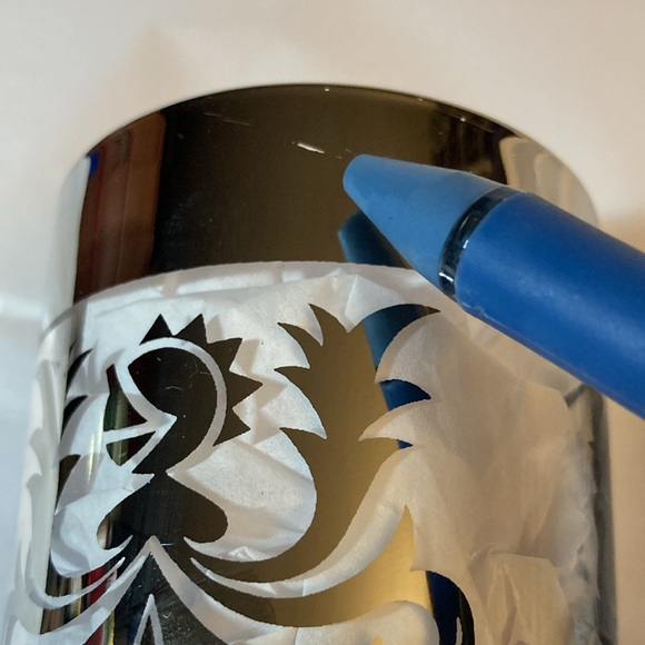 Set (2) MCM Kimiko 1960s Vintage Highball Silver Knight Shield Glasses VGUC - Picture 13 of 17